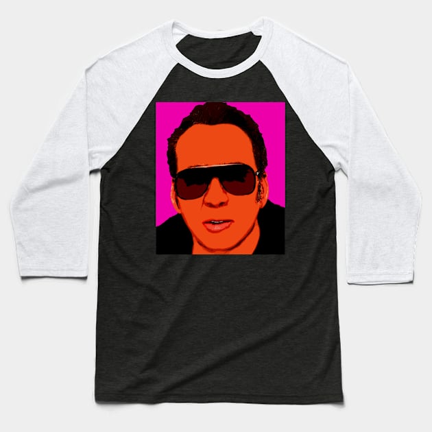 nicolas cage Baseball T-Shirt by oryan80